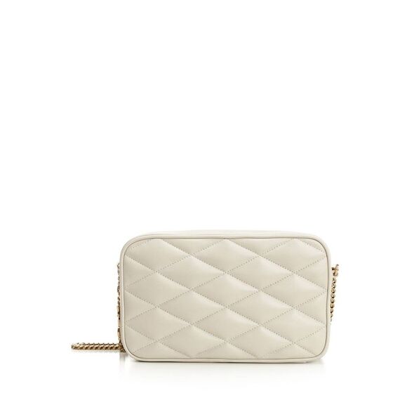 Saint Laurent Women Quilted Leather Camera Bag